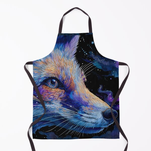 Item preview, Fantasy Cosmic Fox Dreamlike Celestial Galaxy Colors Aesthetic designed and sold by ART ATTACK ZONE.