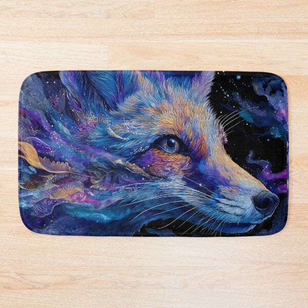 Item preview, Fantasy Cosmic Fox Dreamlike Celestial Galaxy Colors Aesthetic designed and sold by ART ATTACK ZONE.