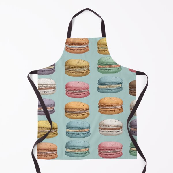 Item preview, Pastel Macaron Pattern French Dessert Sweet Treat designed and sold by NicolasGlowArt.