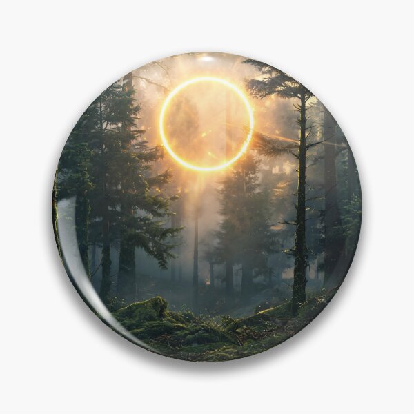 Item preview, The Forest Portal: Golden Ring of Light designed and sold by Krasnovaovaova.