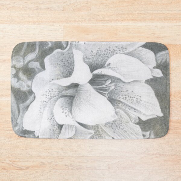 Item preview, Silverpoint Drawing of a Helleborus Orientalis designed and sold by LymphomaLass.