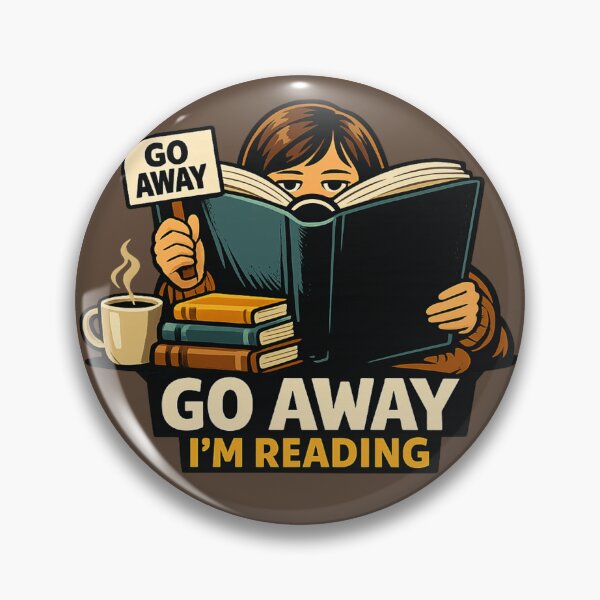 Item preview, Go Away I’m Reading Introvert Book Lover designed and sold by Ora-kuro.