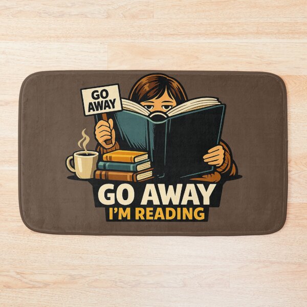 Item preview, Go Away I’m Reading Introvert Book Lover designed and sold by Ora-kuro.