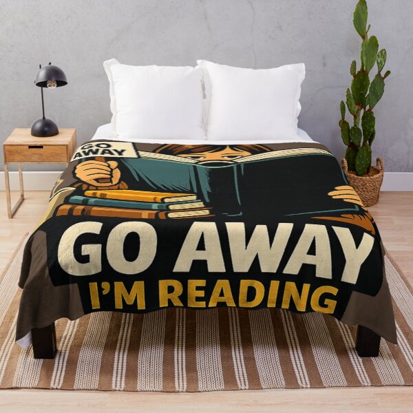 Item preview, Go Away I’m Reading Introvert Book Lover designed and sold by Ora-kuro.