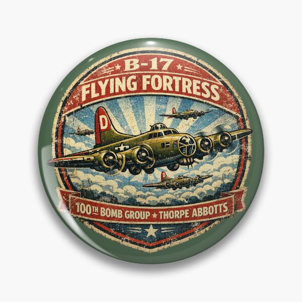 Item preview, B‑17 Flying Fortress – 100th Bomb Group designed and sold by Omaha Jones T-Shirts and More.