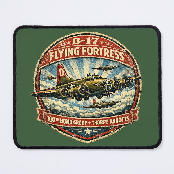 Item preview, B‑17 Flying Fortress – 100th Bomb Group designed and sold by Omaha Jones T-Shirts and More.