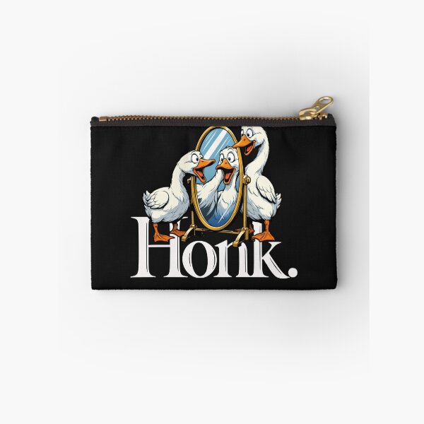 Item preview, Funny Geese Honk Mirror Reflection Design designed and sold by Tsugraf Designs.