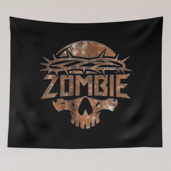 Item preview, Rust Skull Zombie Heavy Metal Gothic Horror Design designed and sold by DeimosArtIntl.