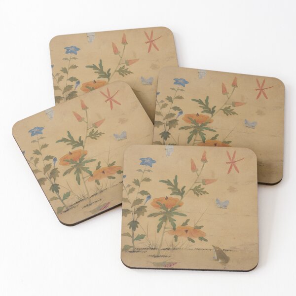 Item preview, Sin Saimdang Daylily and Frog Korean Art Tee designed and sold by MinhwaModern.