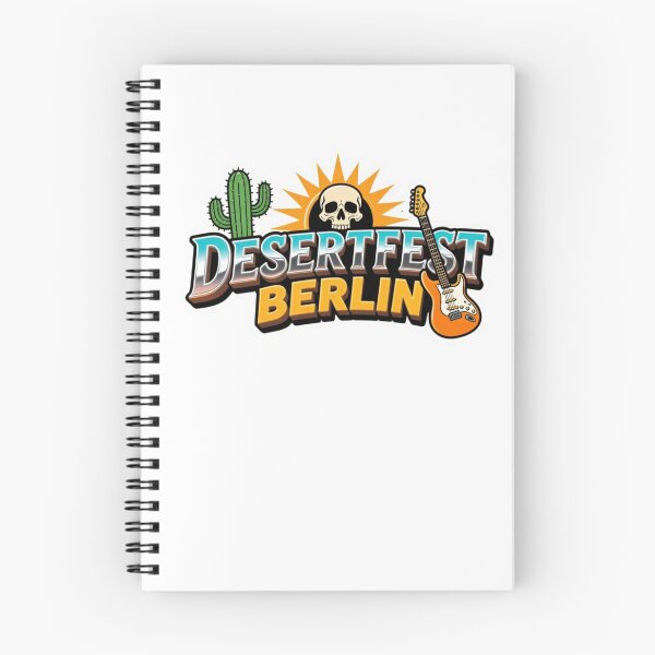 Item preview, Desertfest Berlín – Diseño de rock psicodélico designed and sold by IRON WINGS /USAF.