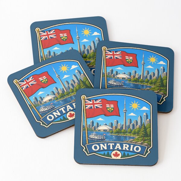 Item preview, Ontario, Canada - Toronto Skyline and Waterfront designed and sold by Myra365Art.