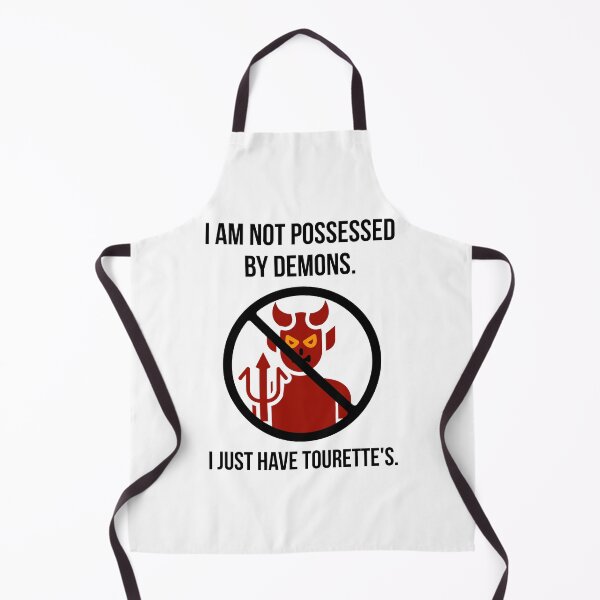 Item preview, Not demons, just Tourette’s. designed and sold by Rachel the Artist .