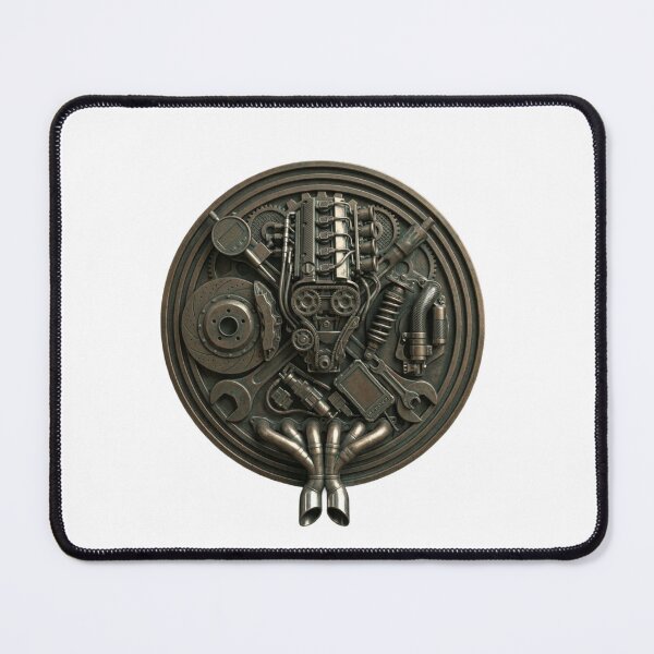 Item preview, Mechanical Soul Automotive Engine Metal Art designed and sold by RoyalDeluxGo.