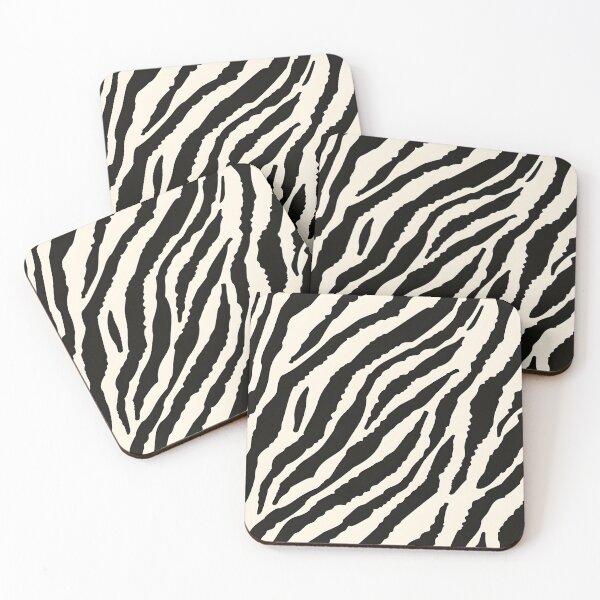 Item preview, Minimal Zebra Flow 2 – Modern Black and White Animal Pattern designed and sold by Hashola Designs.