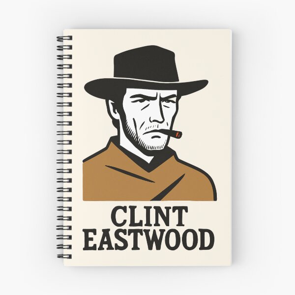 Item preview, Clint Eastwood Minimalist Western Illustration designed and sold by Creative_Canvas.