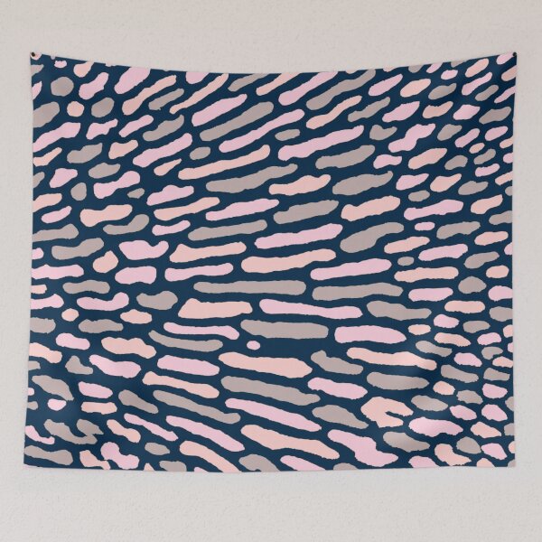 Item preview, Organic Abstract Navy Blue designed and sold by SilverPegasus.