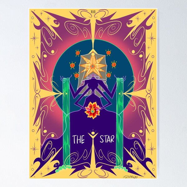 Item preview, The Star Tarot Card designed and sold by FistApology.