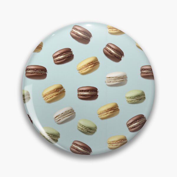 Item preview, Colorful Macaron Pattern French Dessert Lover designed and sold by NicolasGlowArt.