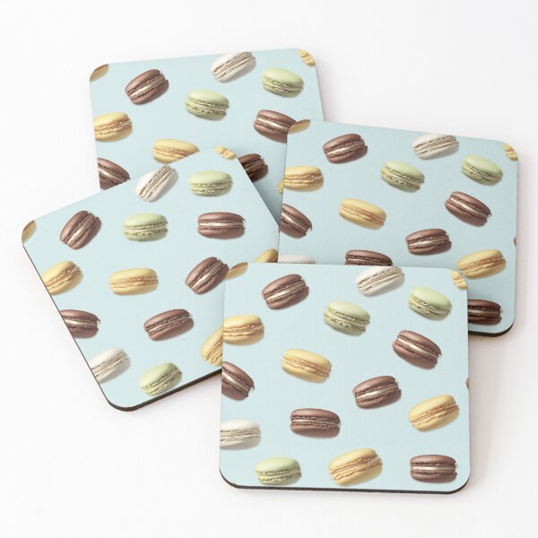 Item preview, Colorful Macaron Pattern French Dessert Lover designed and sold by NicolasGlowArt.