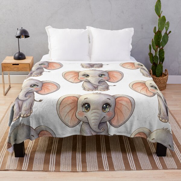 Item preview, Watercolor Elephant designed and sold by Stickivo.