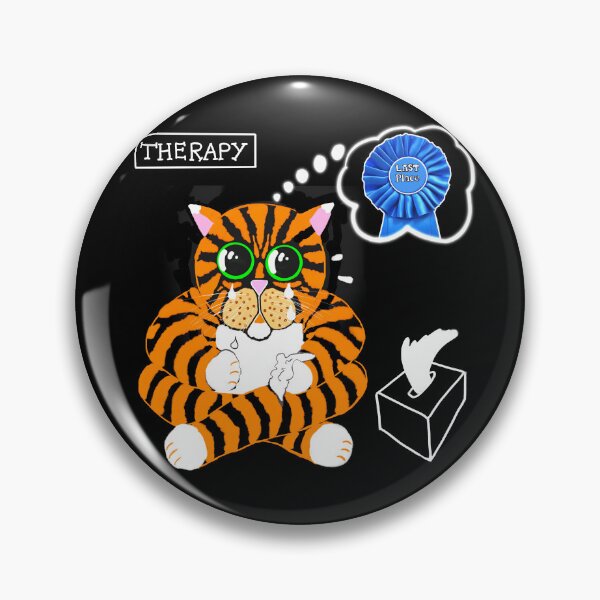 Item preview, POLITOCAT is sad at Therapy by Sarnia de la Maré designed and sold by Tale Teller Club.