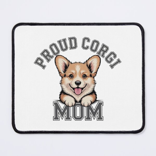 Artikelvorschau, Stolze Corgi-Mama – Süßes Geschenk für Hundeliebhaber und Corgi-Besitzer entworfen und verkauft von Cool-cat-art.
