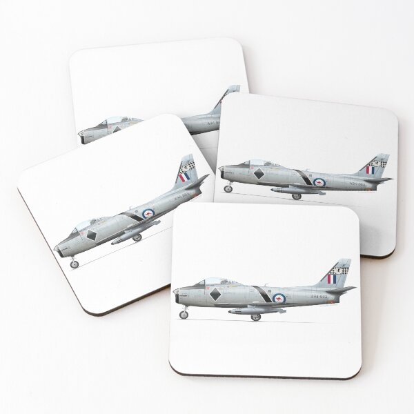 Item preview, CAC Sabre A94-983 designed and sold by Grubby Fingers Aircraft Illustration.