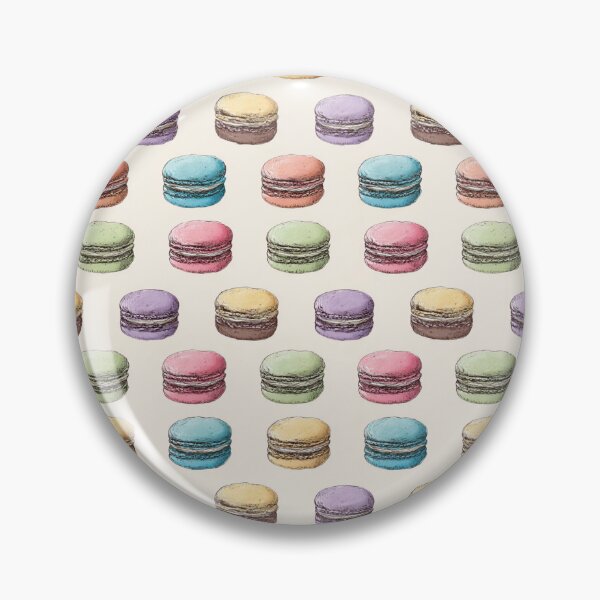 Item preview, Pastel Macaron Pattern French Dessert Lover designed and sold by NicolasGlowArt.