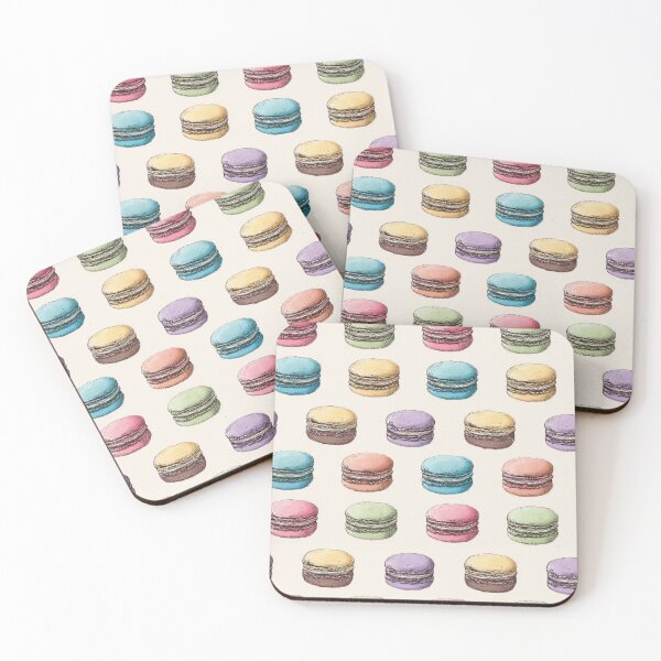 Item preview, Pastel Macaron Pattern French Dessert Lover designed and sold by NicolasGlowArt.
