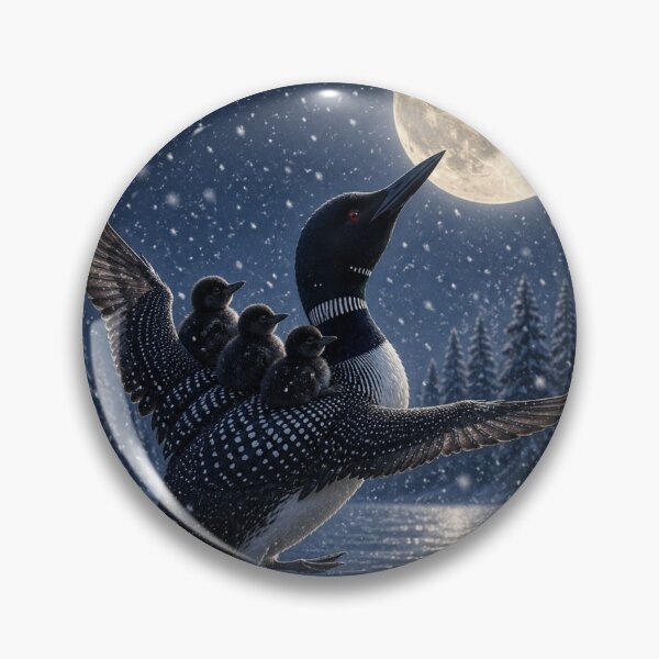 Item preview, Moon and Loons  designed and sold by cheekydezign.