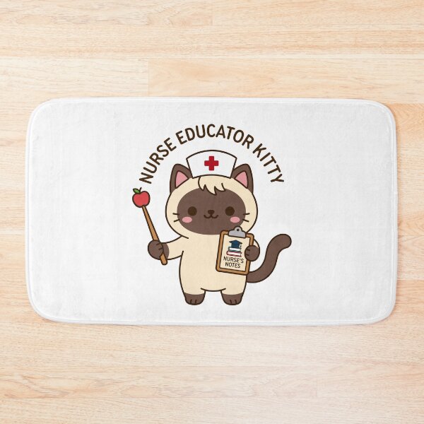 Item preview, Nurse Educator Kitty – Cute Nursing Instructor Cat designed and sold by officinelala.