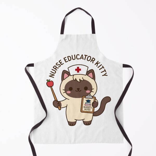 Item preview, Nurse Educator Kitty – Cute Nursing Instructor Cat designed and sold by officinelala.
