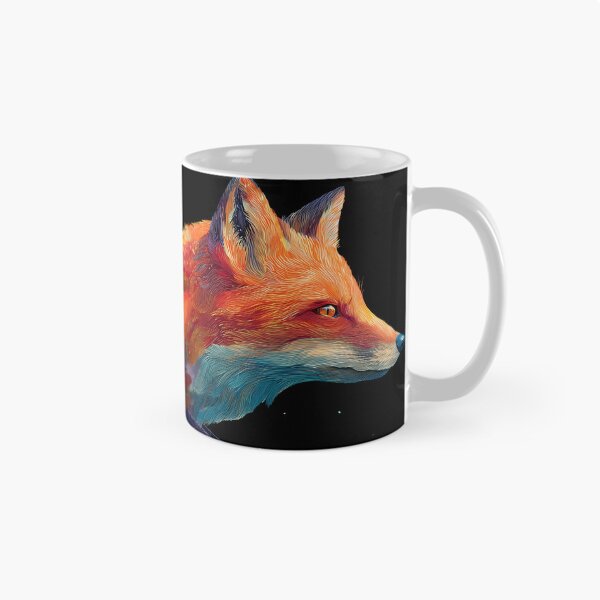 Item preview, Animal Cosmic Fox Dreamlike Celestial Galaxy Colors Aesthetic designed and sold by ART ATTACK ZONE.
