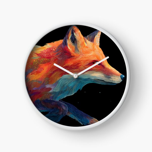 Item preview, Animal Cosmic Fox Dreamlike Celestial Galaxy Colors Aesthetic designed and sold by ART ATTACK ZONE.