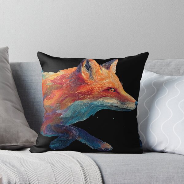 Item preview, Animal Cosmic Fox Dreamlike Celestial Galaxy Colors Aesthetic designed and sold by ART ATTACK ZONE.