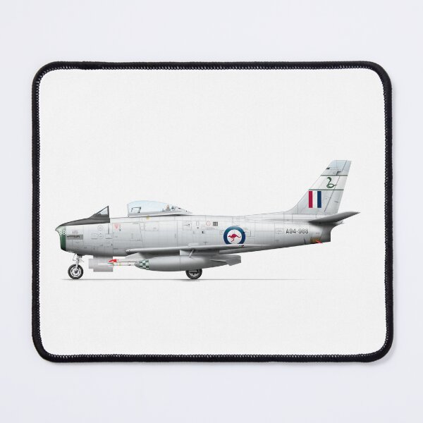 Item preview, CAC Sabre A94-988 designed and sold by Grubby Fingers Aircraft Illustration.
