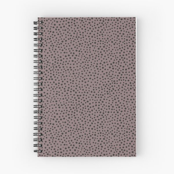 Item preview, Two tones of brown hand drawn dots designed and sold by Hanna McCown.