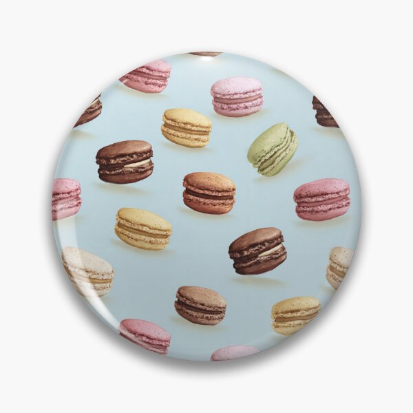 Item preview, Sweet Macaron Dessert French Cookie Pattern designed and sold by NicolasGlowArt.