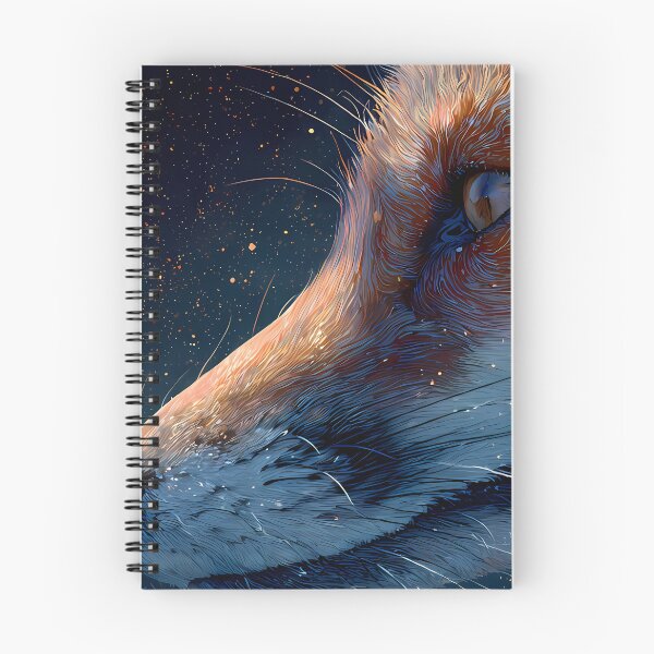 Item preview, True Cosmic Fox Dreamlike Celestial Galaxy Colors Aesthetic designed and sold by ART ATTACK ZONE.