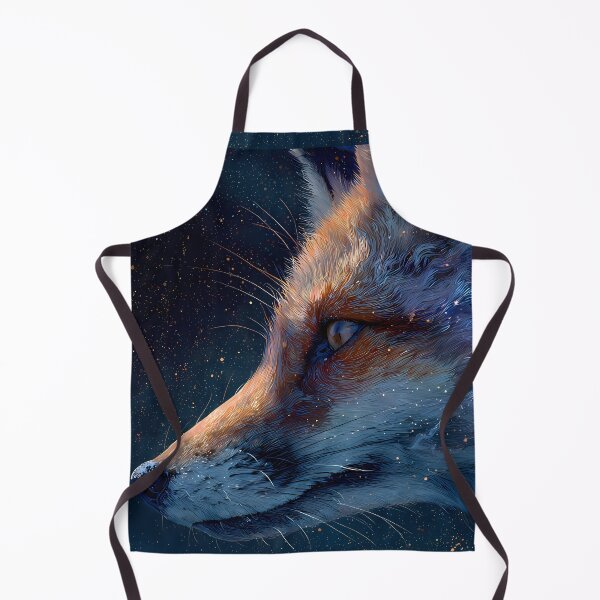 Item preview, True Cosmic Fox Dreamlike Celestial Galaxy Colors Aesthetic designed and sold by ART ATTACK ZONE.