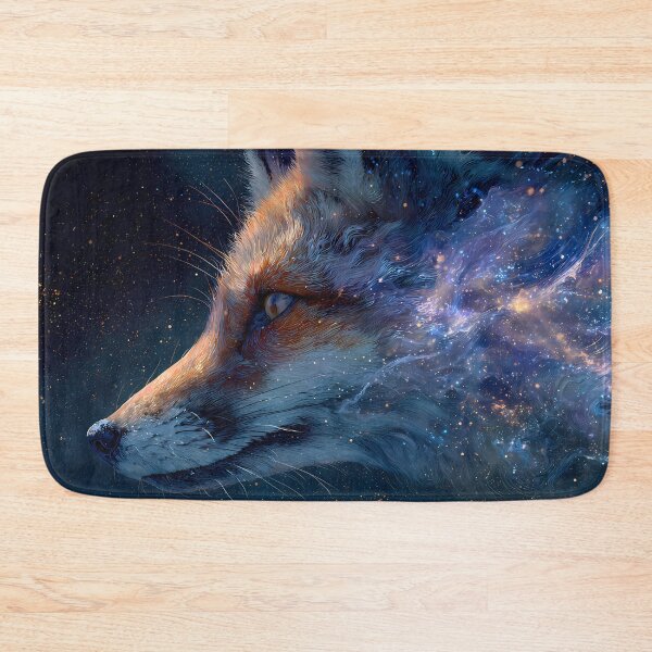 Item preview, True Cosmic Fox Dreamlike Celestial Galaxy Colors Aesthetic designed and sold by ART ATTACK ZONE.
