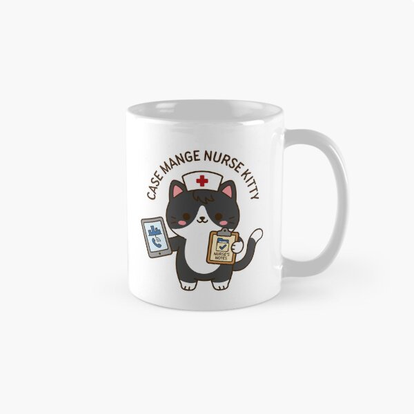 Item preview, Case Manager Nurse Kitty – Cute Case Management Nurse Cat designed and sold by officinelala.