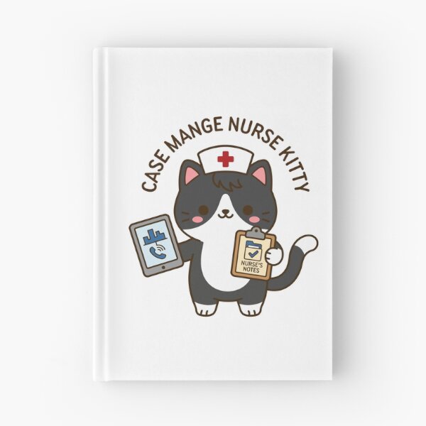 Item preview, Case Manager Nurse Kitty – Cute Case Management Nurse Cat designed and sold by officinelala.