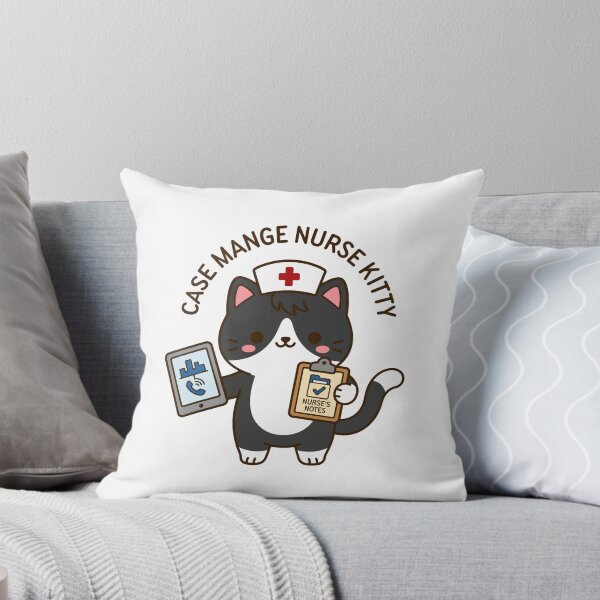Item preview, Case Manager Nurse Kitty – Cute Case Management Nurse Cat designed and sold by officinelala.