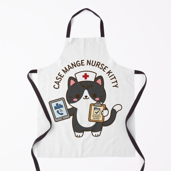 Item preview, Case Manager Nurse Kitty – Cute Case Management Nurse Cat designed and sold by officinelala.