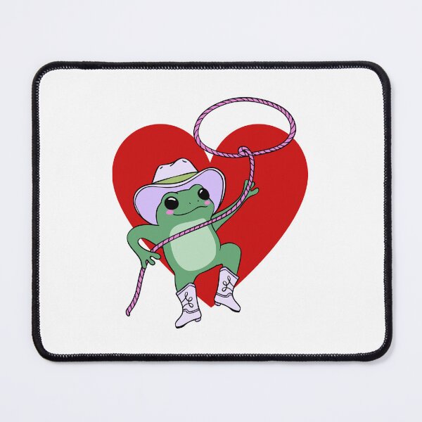 Item preview, Frog Lover Cowboy | Cute Cowboy Frog with Lasso | Funny Frog Gift | Western Frog | Frog Cowgirl | Country Frog Lover designed and sold by Beverly Montgomery Design.