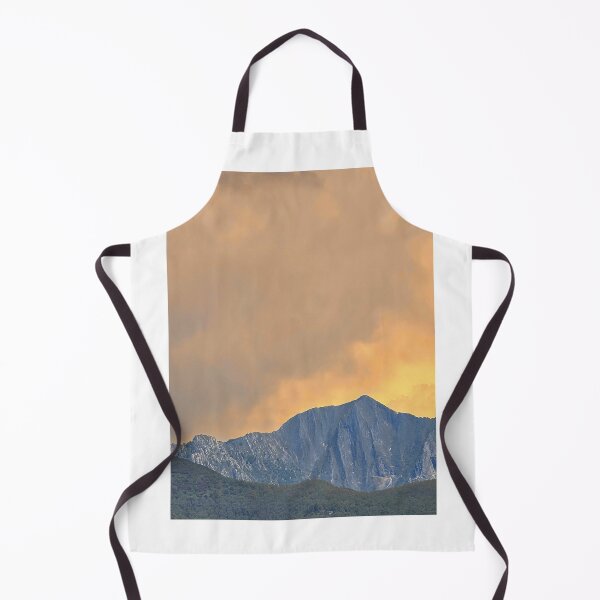 Item preview, Dramatic Mountain Sunset Golden Sky Landscape designed and sold by Dreams Area.