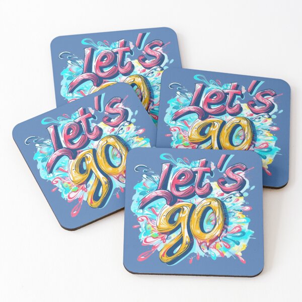 Item preview, Let’s Go Vibes   designed and sold by Dew Drop Designs.