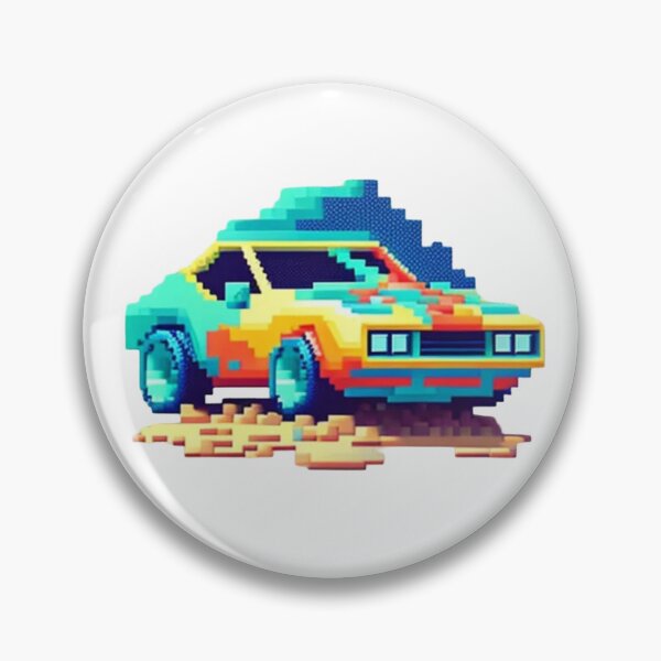 Item preview, Sticker Roblok toy car  designed and sold by Lellenatavarez.