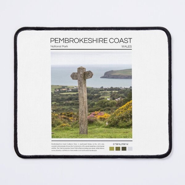 Item preview, Pembrokeshire Coast National Park - Wales designed and sold by StudioRedKoala.